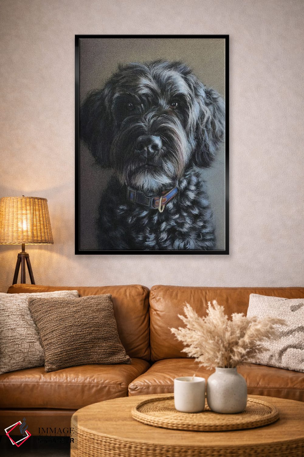 تابلو دکوراتیو پورتی اثر ناتالی آیاس - D5B