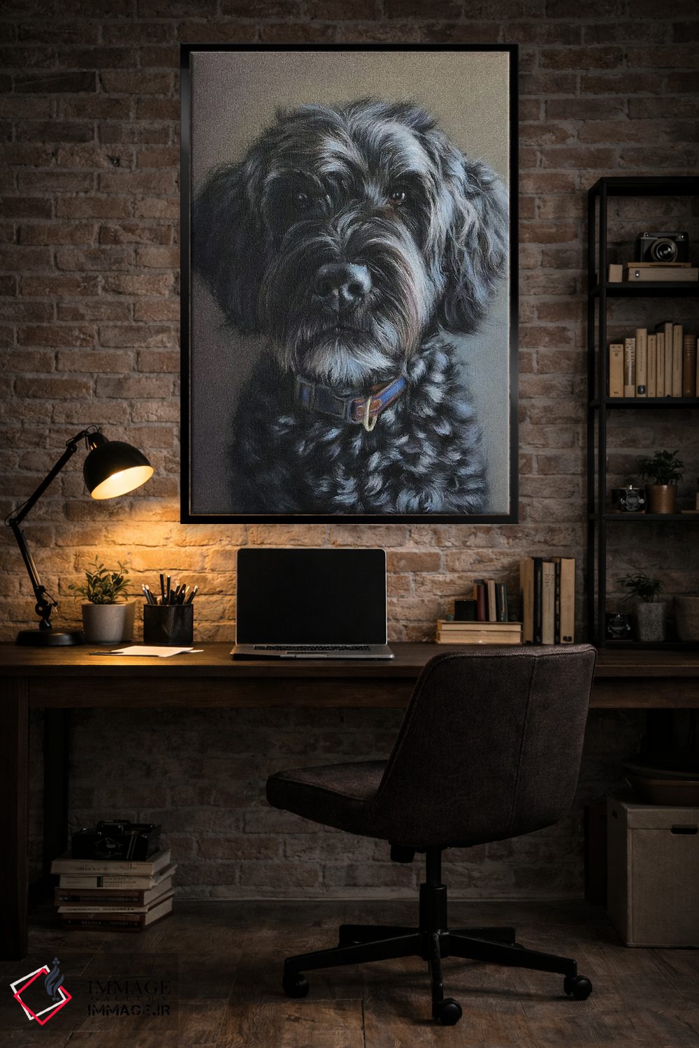 تابلو دکوراتیو پورتی اثر ناتالی آیاس - D6B