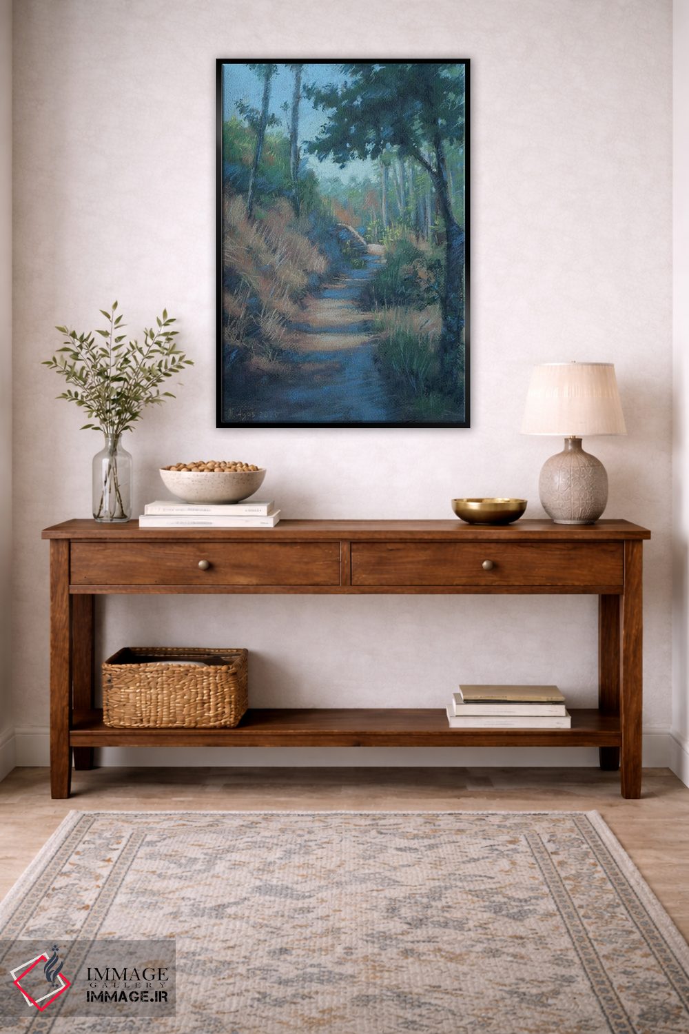 تابلو دکوراتیو مسیر اثر ناتالی آیاس - D4B