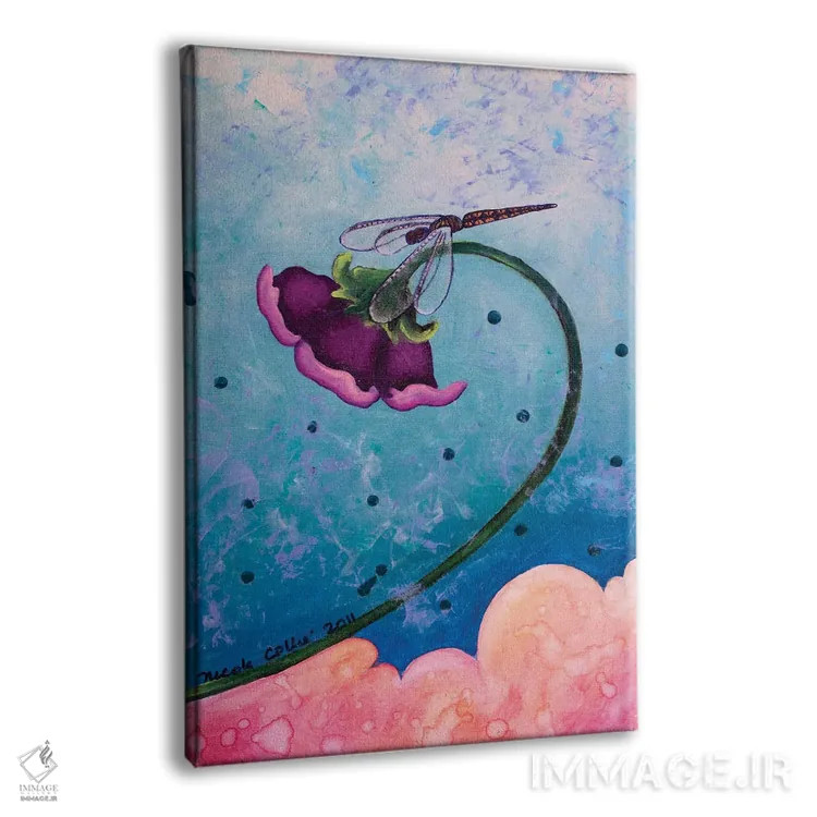 تابلو دکوراتیو زندگی مقدس است اثر نیکول کولی - نمای پرسپکتیو محصول