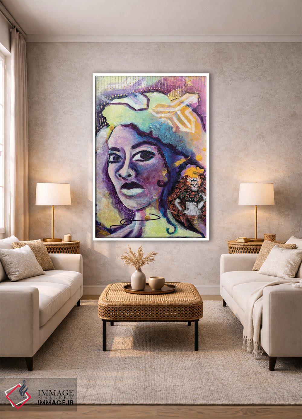 تابلو دکوراتیو عشق به خود اثر نیکول کولی - D1W