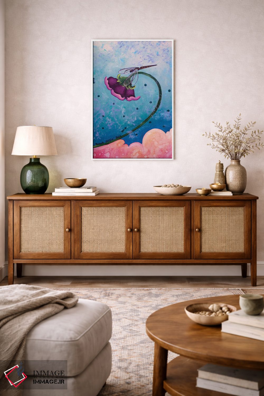 تابلو دکوراتیو زندگی مقدس است اثر نیکول کولی - D2W