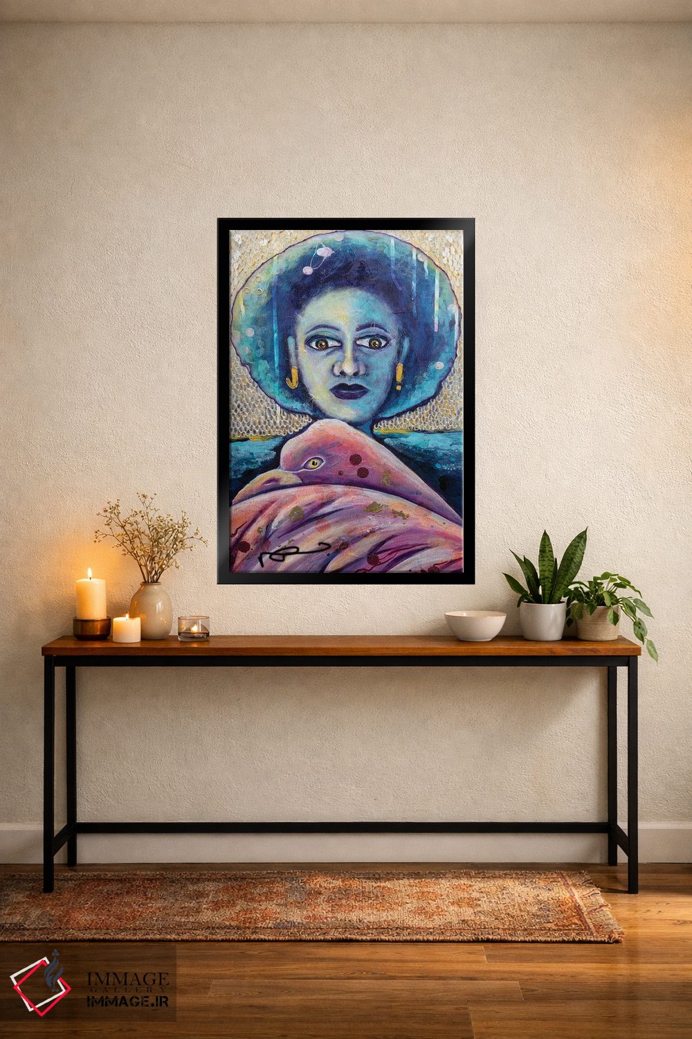 تابلو دکوراتیو هماهنگی درونی اثر نیکول کولی - D5B