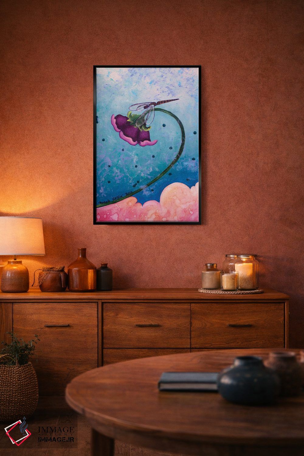 تابلو دکوراتیو زندگی مقدس است اثر نیکول کولی - D6B