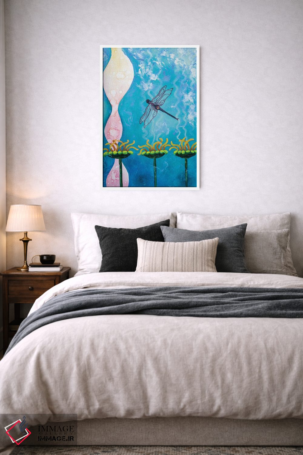 تابلو دکوراتیو با زندگی، رشد همراه است اثر نیکول کولی - D5W