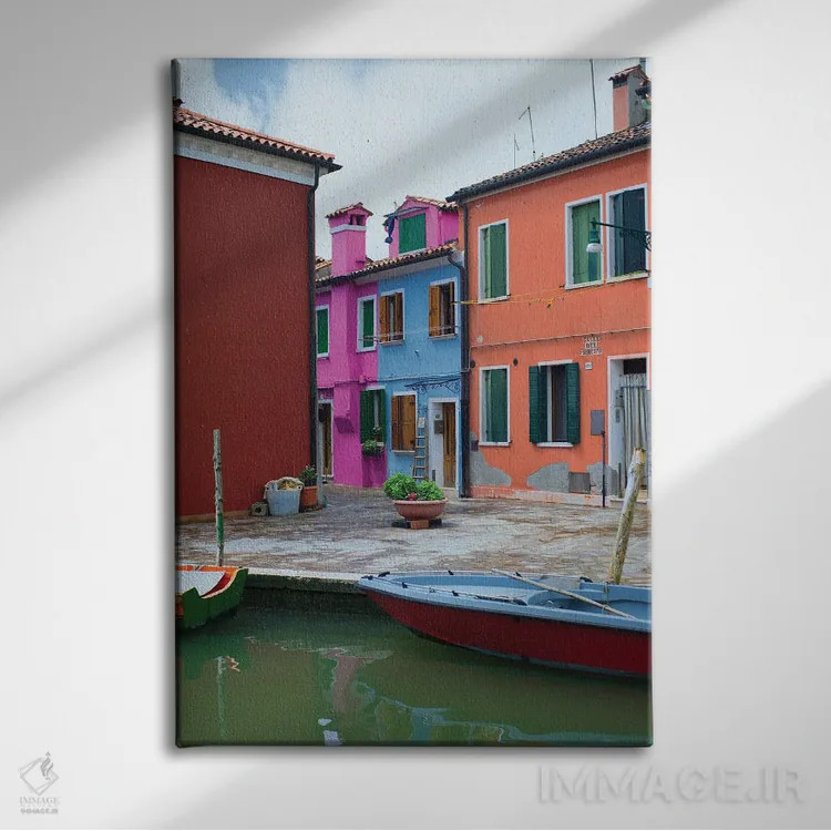 تابلو دکوراتیو در حال استراحت ۲ اثر نانسی کروول - نمای روبهرو روی دیوار