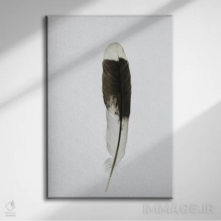 تابلو مینیمال تنها اثر نانسی کروول - نمای روبهرو روی دیوار