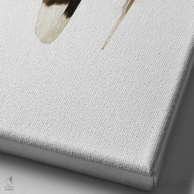 تابلو دکوراتیو با هم اثر نانسی کروول - نمای نزدیک بافت بوم