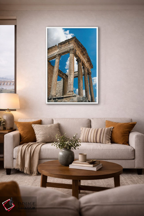 تابلو دکوراتیو Dougga Archaeological Site, Tunisia III,کاپیتول، سایت باست… اثر نیکو تونباوری - D2W