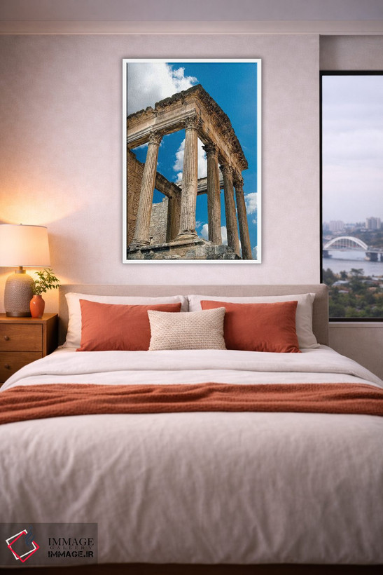 تابلو دکوراتیو Dougga Archaeological Site, Tunisia III,کاپیتول، سایت باست… اثر نیکو تونباوری - D3W