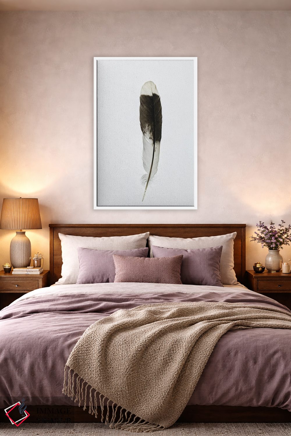 تابلو مینیمال تنها اثر نانسی کروول - D4W