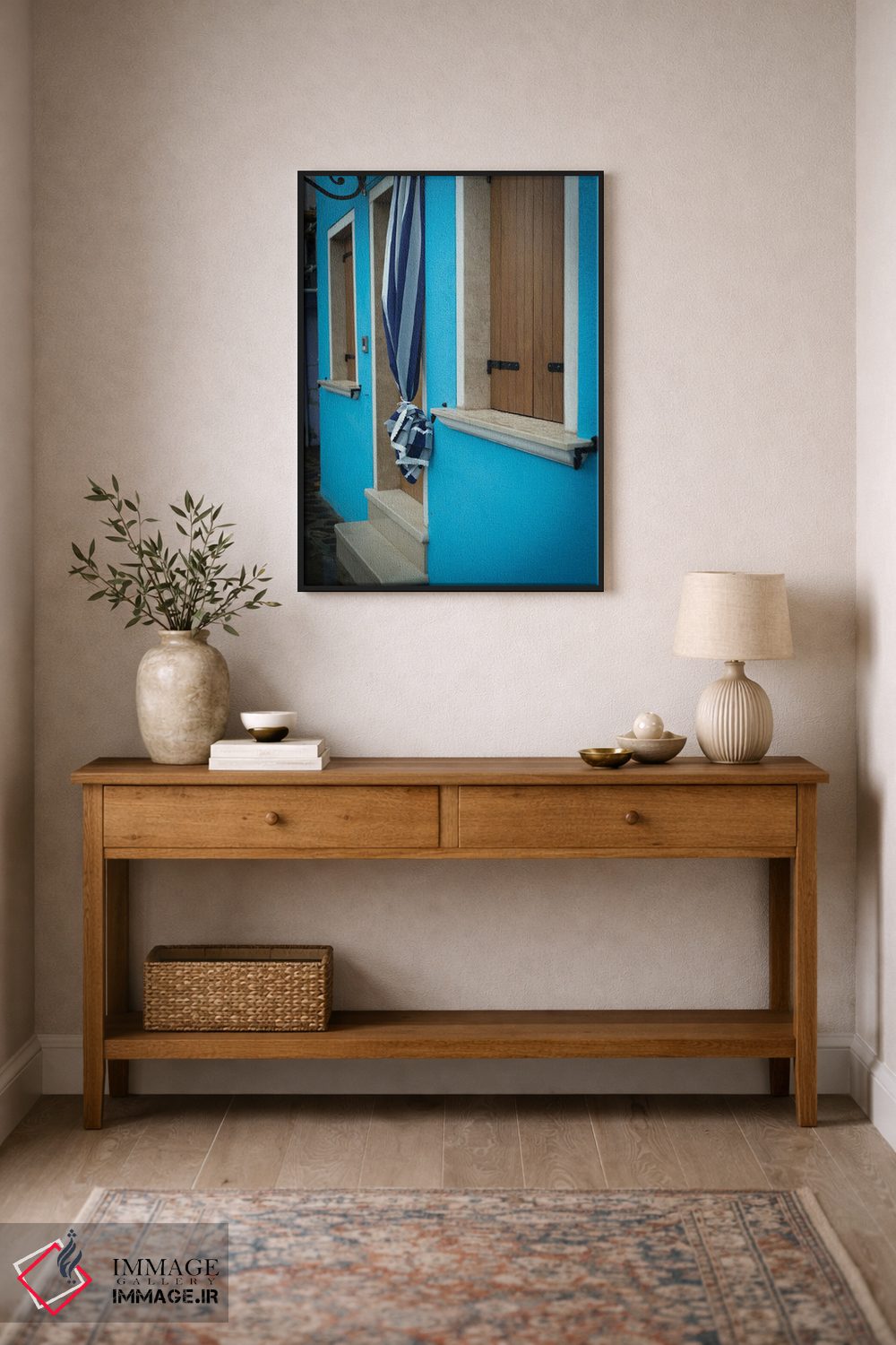 تابلو دکوراتیو بسته بندی شده اثر نانسی کروول - D1B