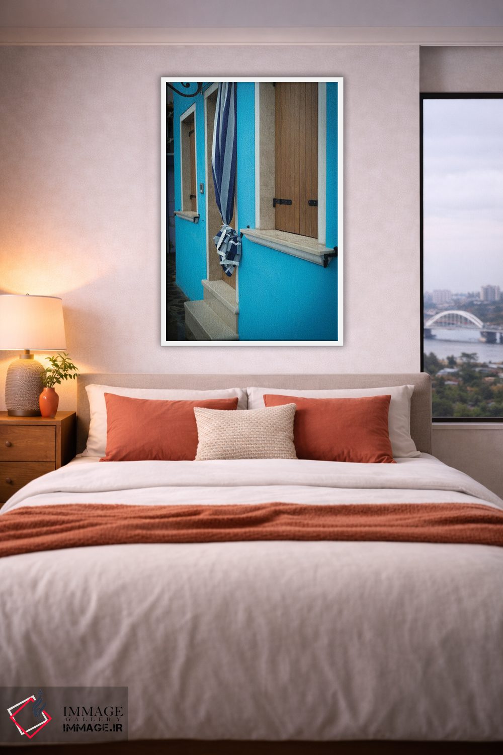 تابلو دکوراتیو بسته بندی شده اثر نانسی کروول - D3W