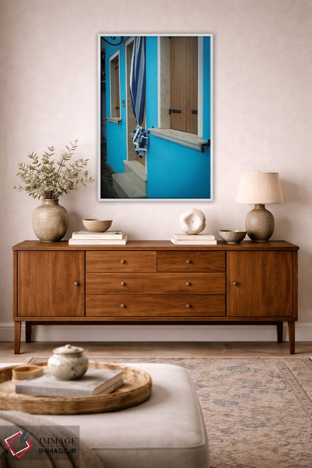 تابلو دکوراتیو بسته بندی شده اثر نانسی کروول - D2W