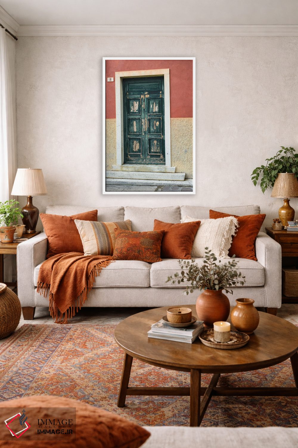 تابلو دکوراتیو تسلیم اثر نانسی کروول - D1W