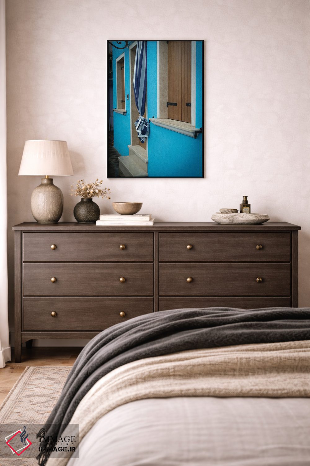 تابلو دکوراتیو بسته بندی شده اثر نانسی کروول - D4B