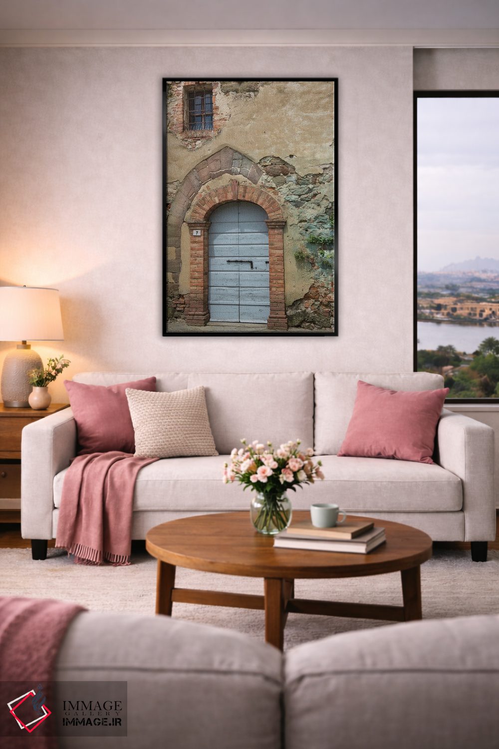 تابلو دکوراتیو سنگ چین شده اثر نانسی کروول - D4B