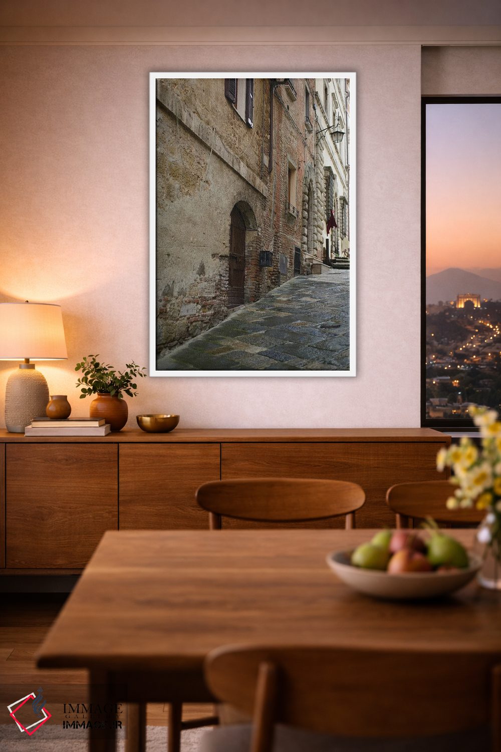 تابلو دکوراتیو آنجا که مرا هدایت می کنی اثر نانسی کروول - D1W