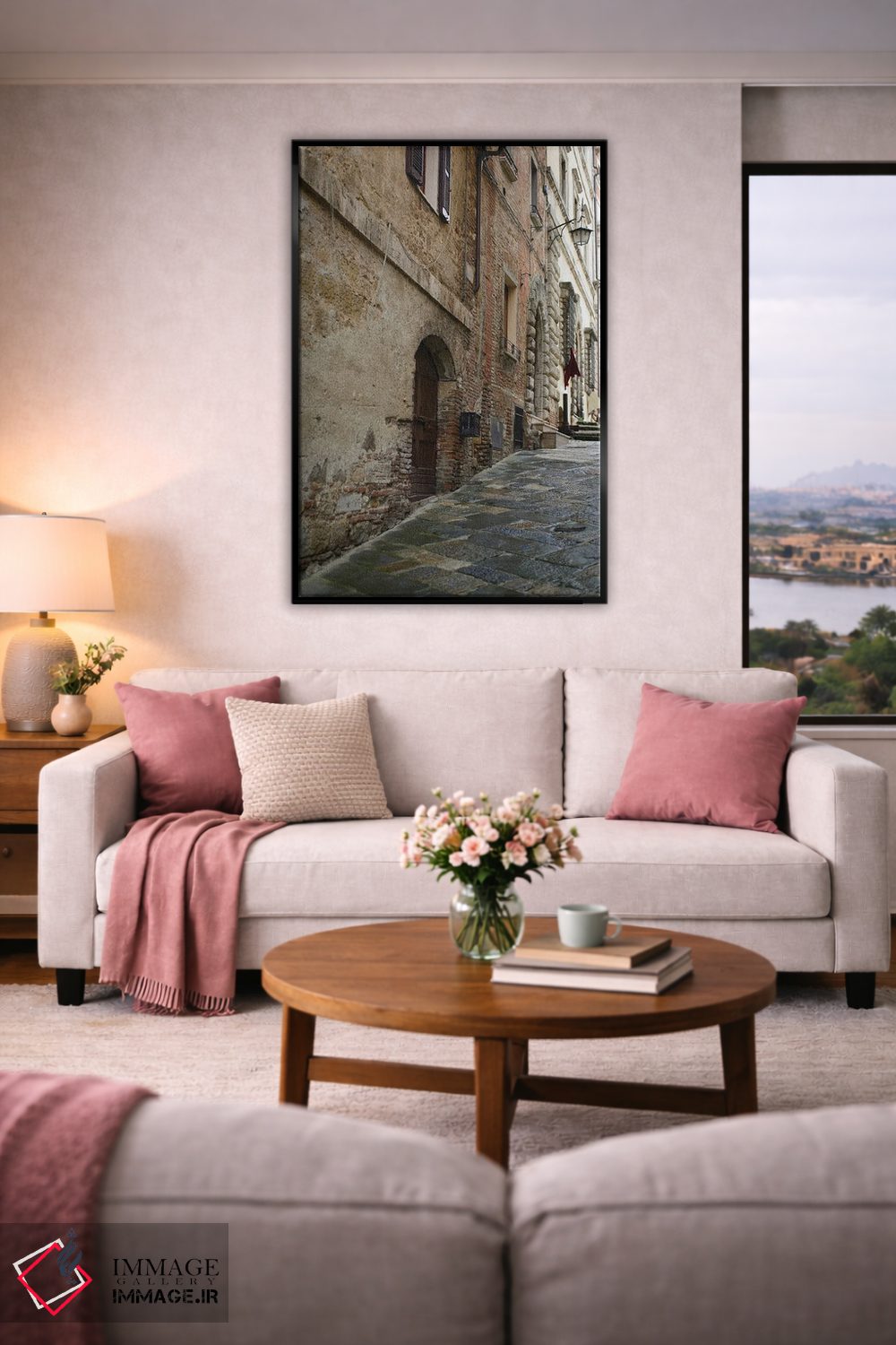 تابلو دکوراتیو آنجا که مرا هدایت می کنی اثر نانسی کروول - D4B