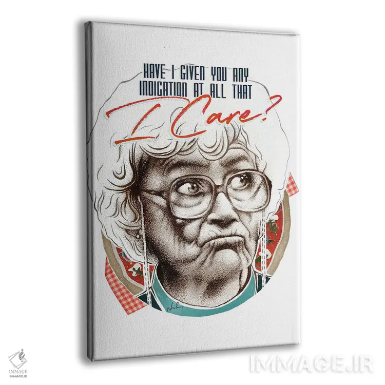 تابلو دکوراتیو صوفیا اثر نوردیشس - نمای پرسپکتیو محصول