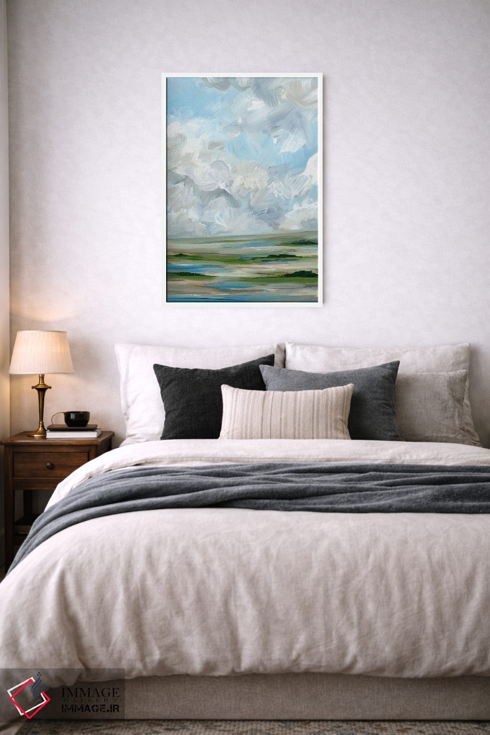 تابلو مینیمال باتلاق ظهرگاهی اثر نیکول والش - D5W