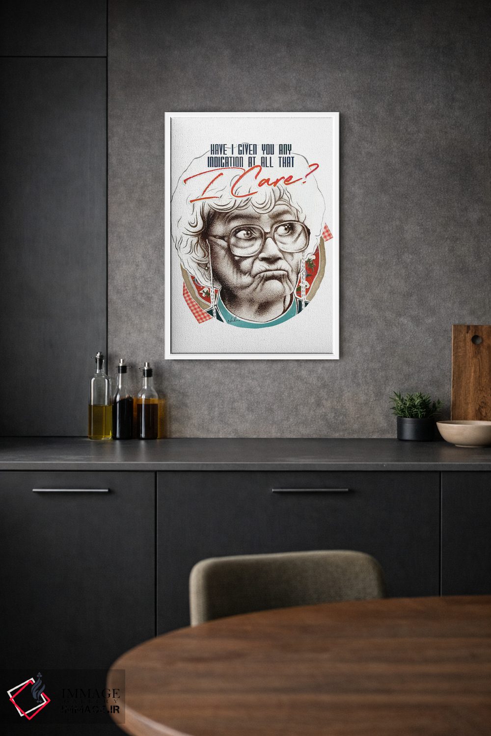 تابلو دکوراتیو صوفیا اثر نوردیشس - D1W