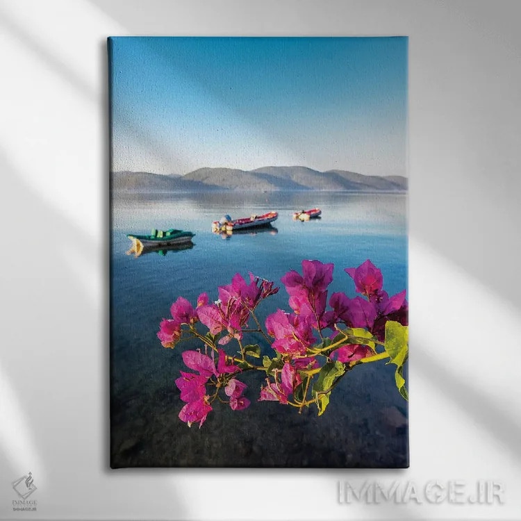 تابلو انتزاعی Turkey I,آکیاکا، ترکیه ۱ اثر نجدت دوزن - نمای روبهرو روی دیوار