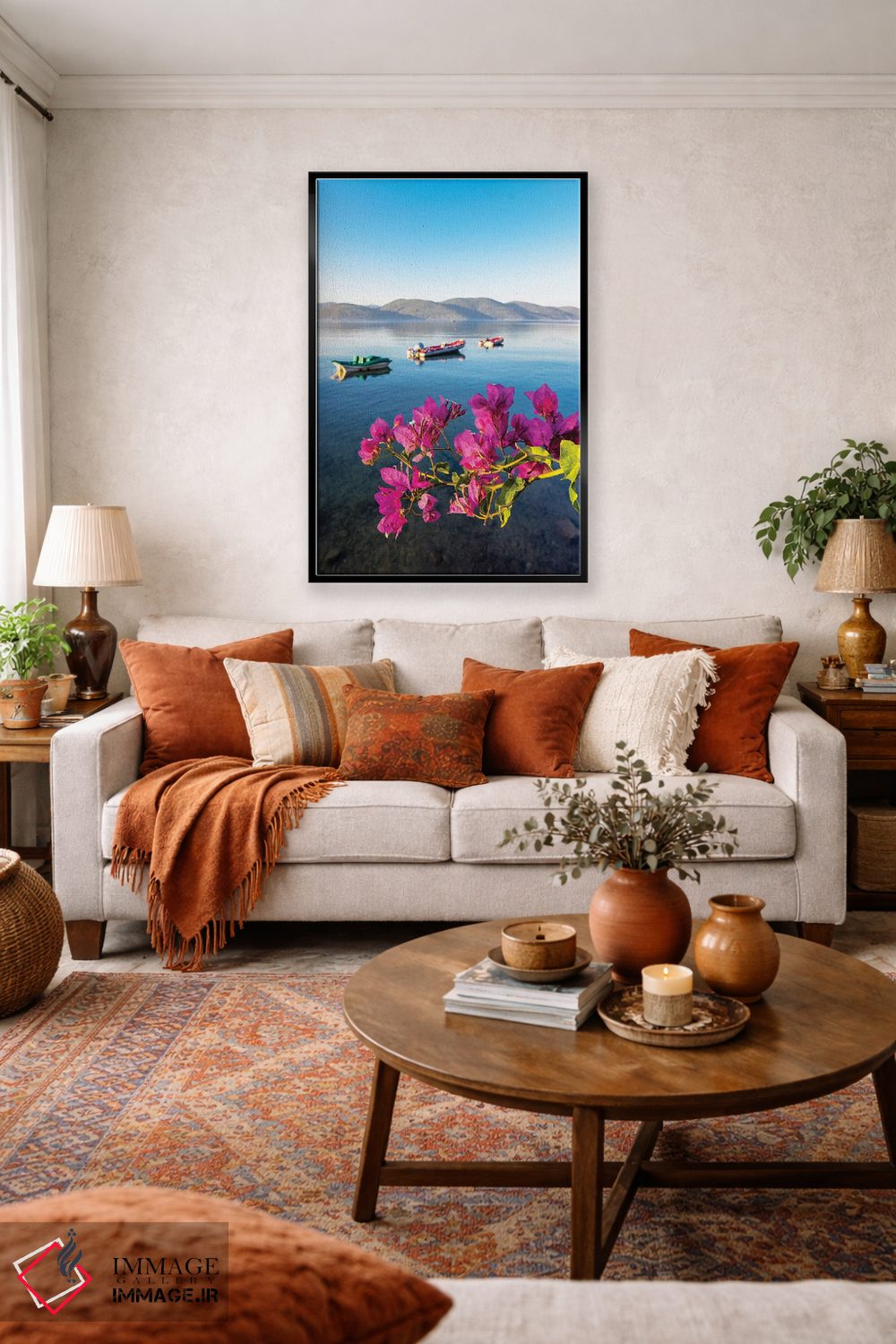 تابلو انتزاعی Turkey I,آکیاکا، ترکیه ۱ اثر نجدت دوزن - D2B