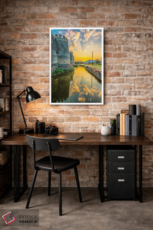 تابلو دکوراتیو قلعه آنامور اثر نجدت دوزن - D1W
