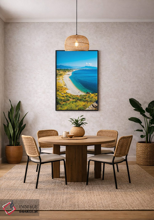 تابلو دکوراتیو دریای مدیترانه اثر نجدت دوزن - D4B