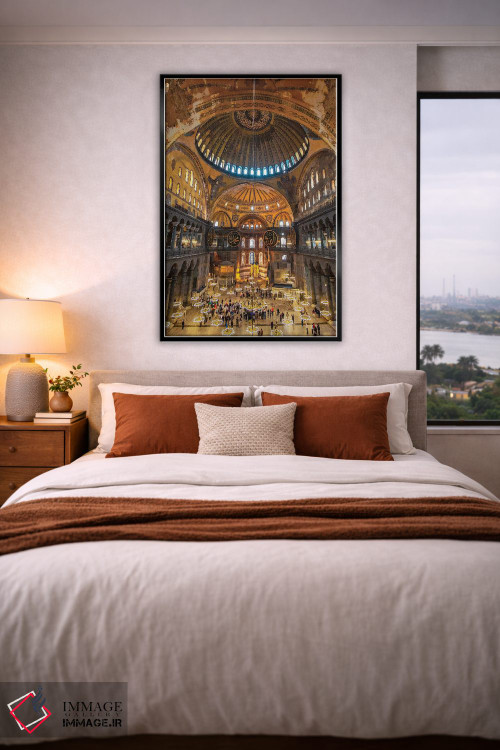 تابلو دکوراتیو ایاصوفیه اثر نجدت دوزن - D5B