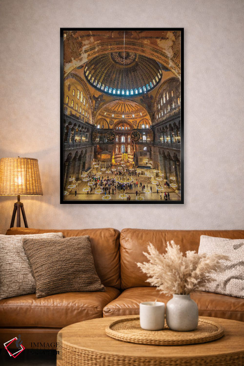 تابلو دکوراتیو ایاصوفیه اثر نجدت دوزن - D4B