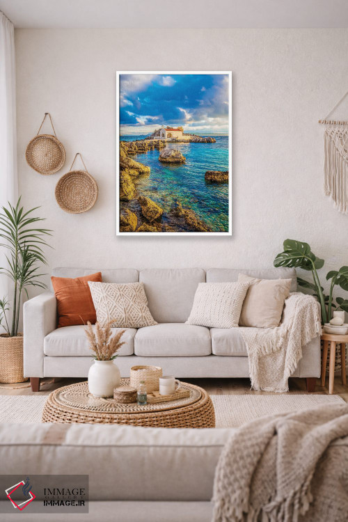 تابلو دکوراتیو جزیره خیوس اثر نجدت دوزن - D2W