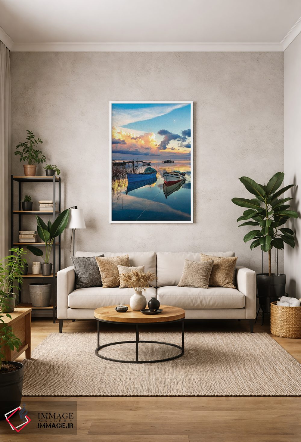 تابلو دکوراتیو کارینا اثر نجدت دوزن - D1W