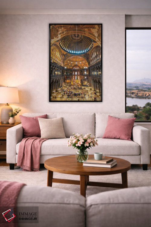 تابلو دکوراتیو ایاصوفیه اثر نجدت دوزن - D6B