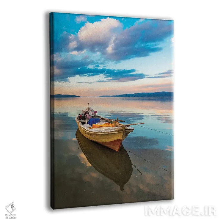 تابلو دکوراتیو تنها بودن اثر نجدت دوزن - نمای پرسپکتیو محصول