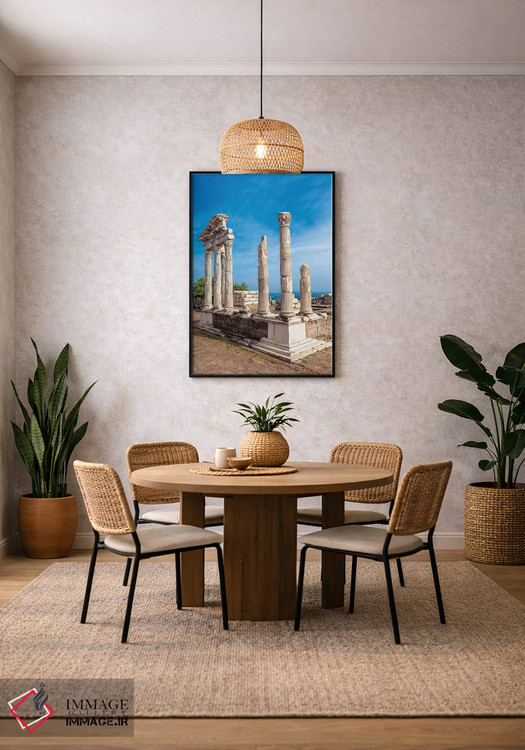 تابلو دکوراتیو معبد تراژان اثر نجدت دوزن - D3B