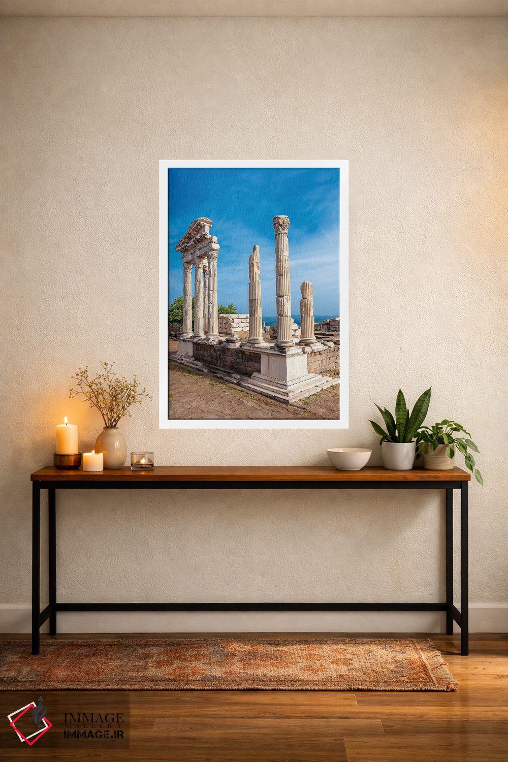تابلو دکوراتیو معبد تراژان اثر نجدت دوزن - D2W