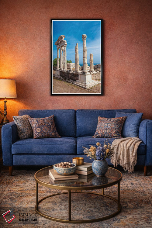 تابلو دکوراتیو معبد تراژان اثر نجدت دوزن - D4B