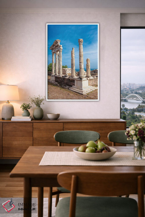تابلو دکوراتیو معبد تراژان اثر نجدت دوزن - D6W