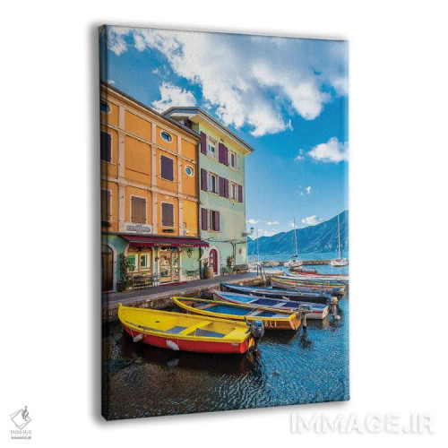 تابلو دکوراتیو Italy,شهر کاستلتو، ایتالیا اثر نجدت دوزن - نمای پرسپکتیو محصول