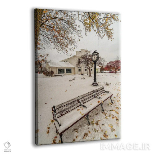 تابلو دکوراتیو شهر لانگ گروو اثر نجدت دوزن - نمای پرسپکتیو محصول