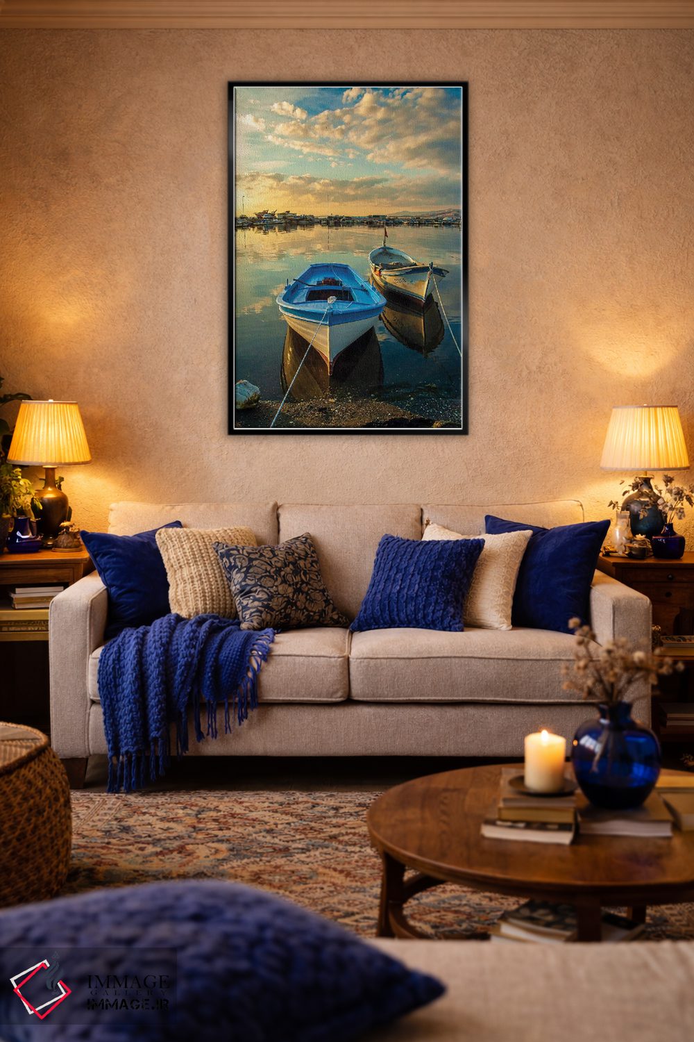 تابلو دکوراتیو زیبایی چوبی اثر نجدت دوزن - D4B