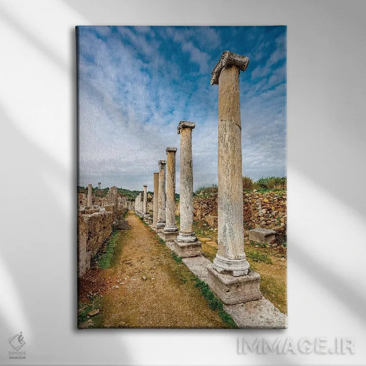 تابلو دکوراتیو Turkey VII,آنتالیا، ترکیه اثر نجدت دوزن - نمای روبهرو روی دیوار