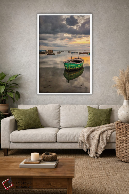 تابلو دکوراتیو ابری اثر نجدت دوزن - D1W