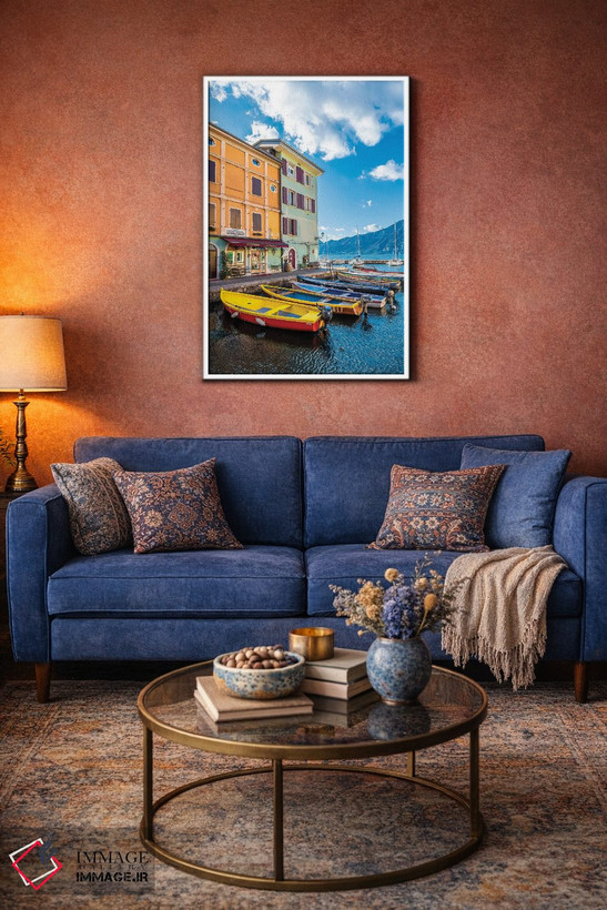تابلو دکوراتیو Italy,شهر کاستلتو، ایتالیا اثر نجدت دوزن - D3W