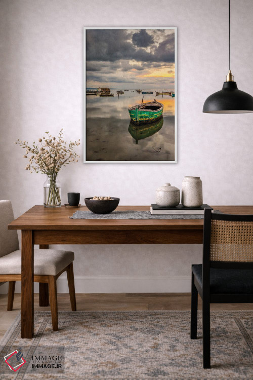 تابلو دکوراتیو ابری اثر نجدت دوزن - D4W