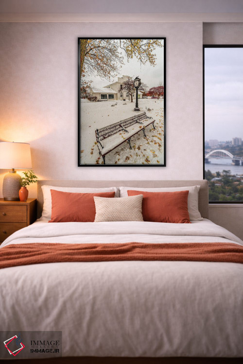 تابلو دکوراتیو شهر لانگ گروو اثر نجدت دوزن - D3B