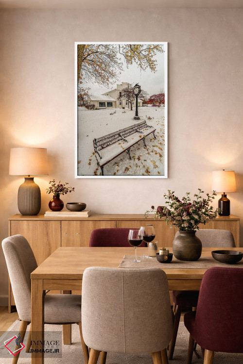 تابلو دکوراتیو شهر لانگ گروو اثر نجدت دوزن - D5W