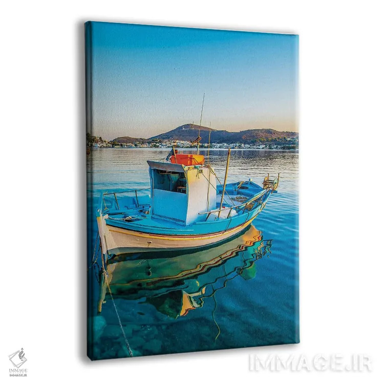 تابلو دکوراتیو پاتموس اثر نجدت دوزن - نمای پرسپکتیو محصول